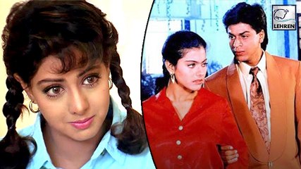 Sridevi Was The First Choice For Shah Rukh Khan's Bazzigar