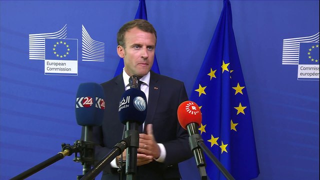 Migrants: La France n'a de leçons à recevoir de personne , réplique Emmanuel Macron à l'Italie