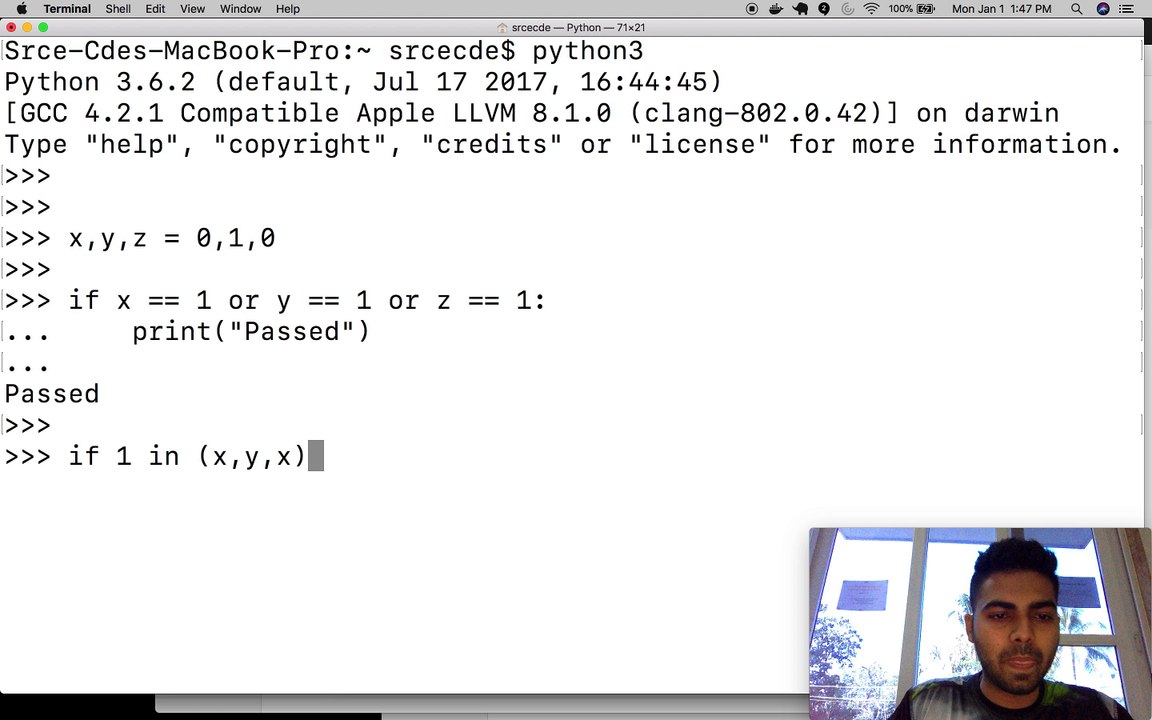 How to test multiple flags at once in Python