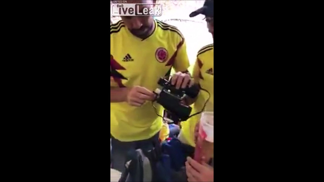 Un supporter colombien licencié pour avoir caché de l'alcool dans ses jumelles