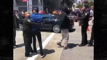 Nipsey Hussle Slaps Guy Outside BET Awards in Parking Dispute