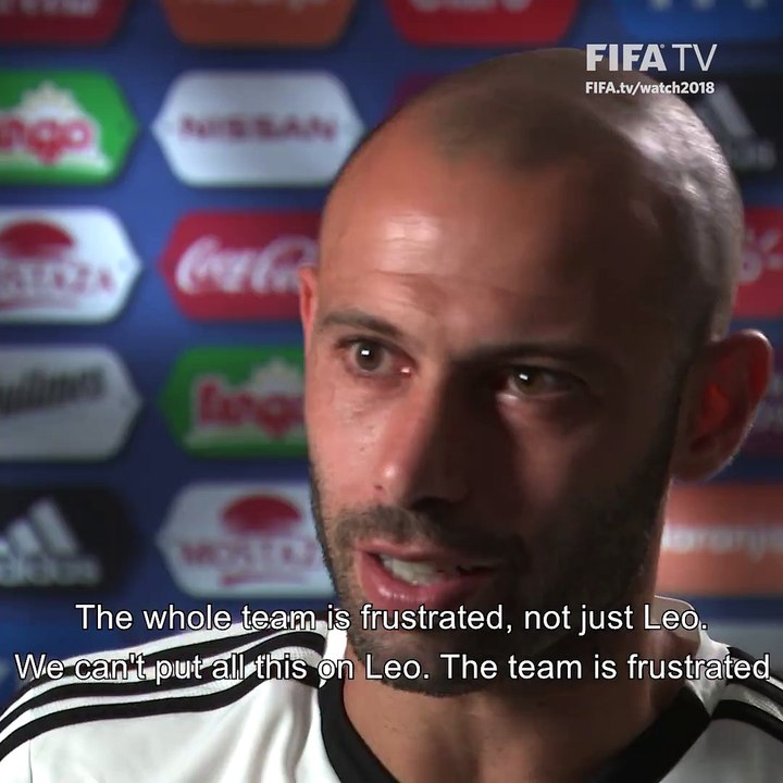 Leo Messi is frustrated and desperate to turn Argentina's FIFA World Cup around, according to Javier Alejandro Mascherano