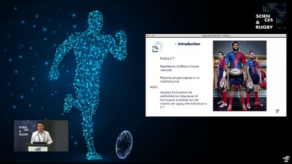 Fluctuations de performances  physiques en matchs à 7 internationaux (A.Peeters)