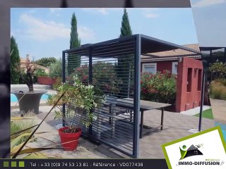 Villa A vendre Saint paul et valmalle 380m2 - Montpellier 12 kms ouest