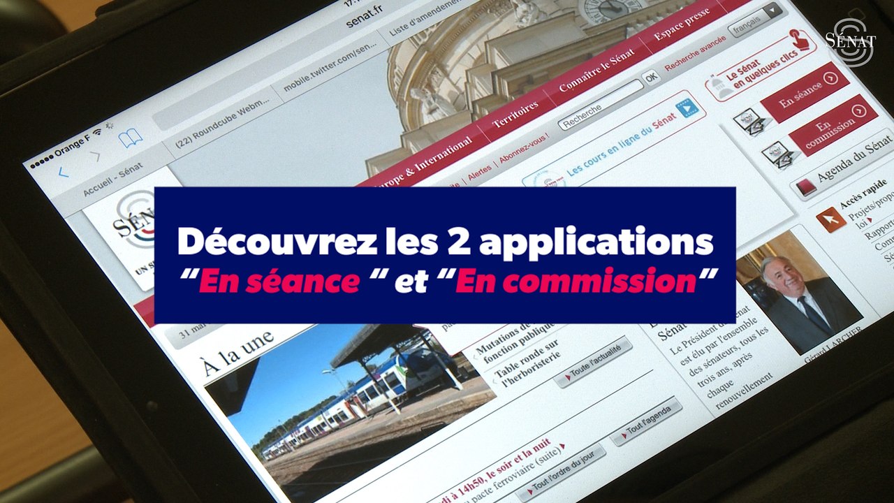 [Connaître le Sénat] Vidéo de présentation des...