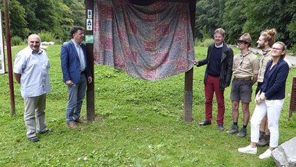 Inauguration d'une nouvelle promenade aux étangs de la Julienne
