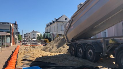 Challans plage s’installe rue de-Lattre-de-Tassigny