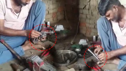 पुलिस ने मारा अवैध कट्टा फैक्ट्री में छापा, देखकर रह गई दंग