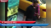 Turist yolcusunun bavulunu fırlatan taksiciye meslekten men