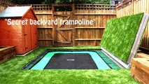 Amazing Trampolines Ever!! Secret Trampoline!