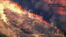 Hundreds of firefighters tackle Pawnee Fire in California