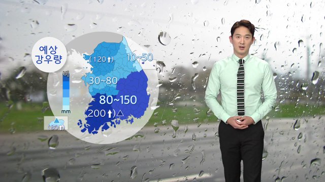 [날씨] 내일 전국 장맛비, 폭염 누그러져...곳곳 호우 피해 우려 / YTN