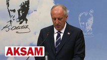 Muharrem İnce: Seçim sonuçlarını kabul ediyorum. Bu böyledir