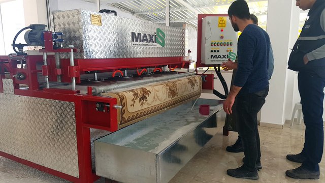 tam otomatik halı yıkama makinası,halı sıkma makinası maxis