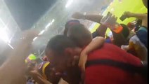 The Colombian fans were absolutely fantastic with him after the game