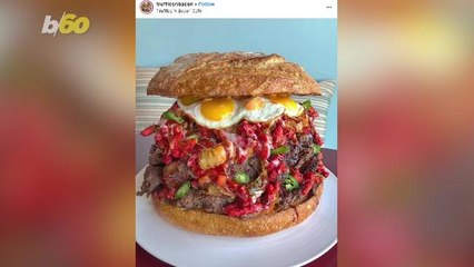 Say Hello to The 'Ginormous' Burger That Weighs 15 Pounds!