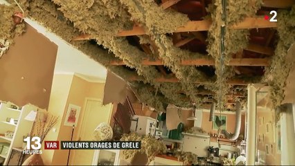 Var : violents orages de grêle