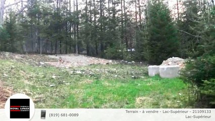 Terrain - à vendre - Lac-Supérieur - 21109133