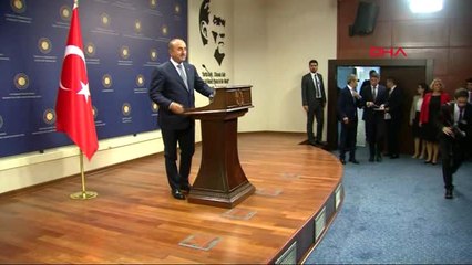Çavuşoğlu, ABD'den Gelen Müslüman Kanat Önderlerine Hitap Etti 1