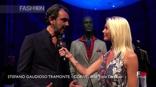 CC CORNELIANI Interview with STEFANO GAUDIOSO TRAMONTE   Pitti 94 Firenze - Fashion Channel