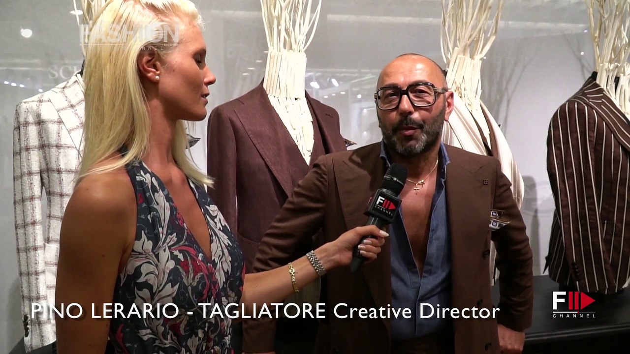 TAGLIATORE Interview with PINO LERARIO Pitti 94 Firenze - Fashion Channel -  video Dailymotion