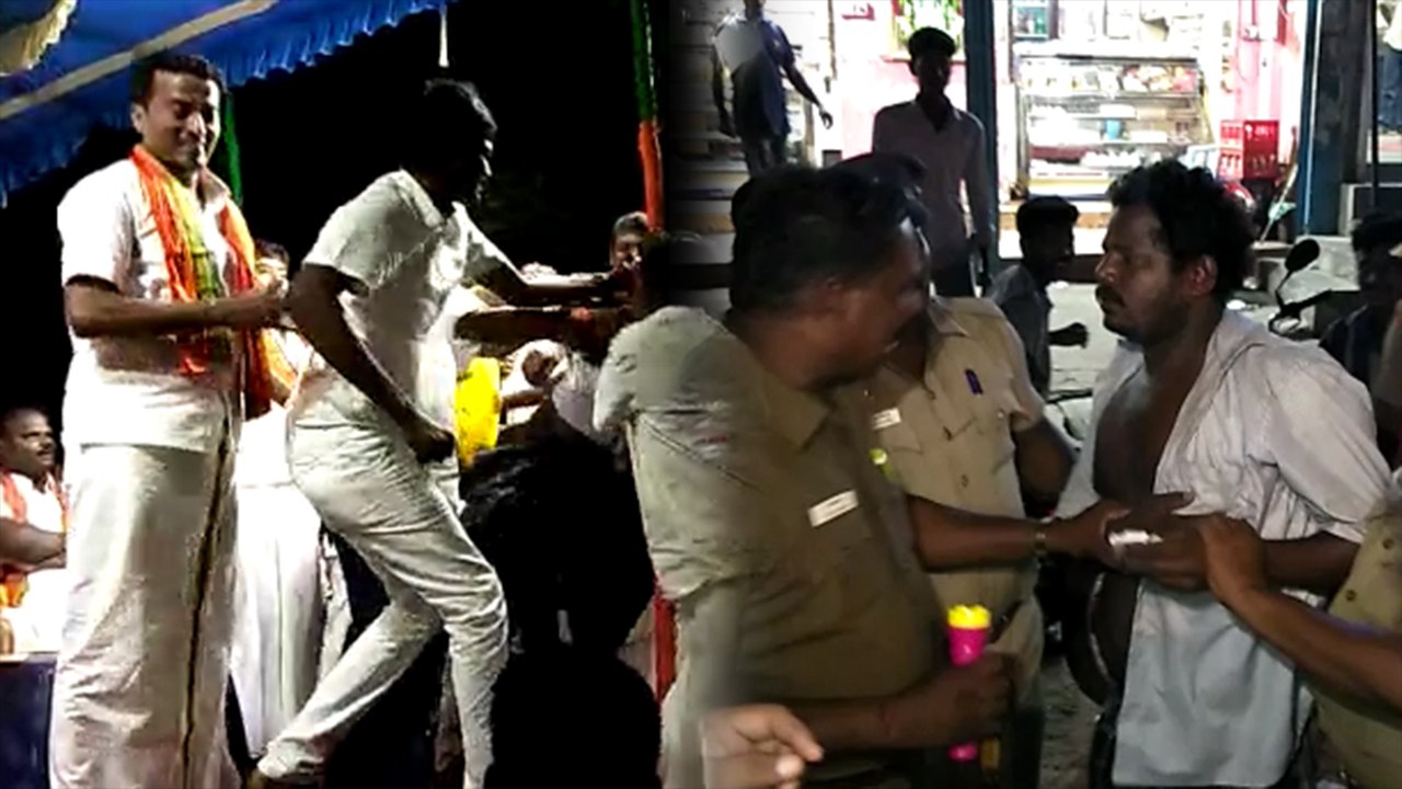 தமிழிசை அவதூறு கருத்து, பாஜக - பாமக தொண்டர்கள் மோதல்- வீடியோ