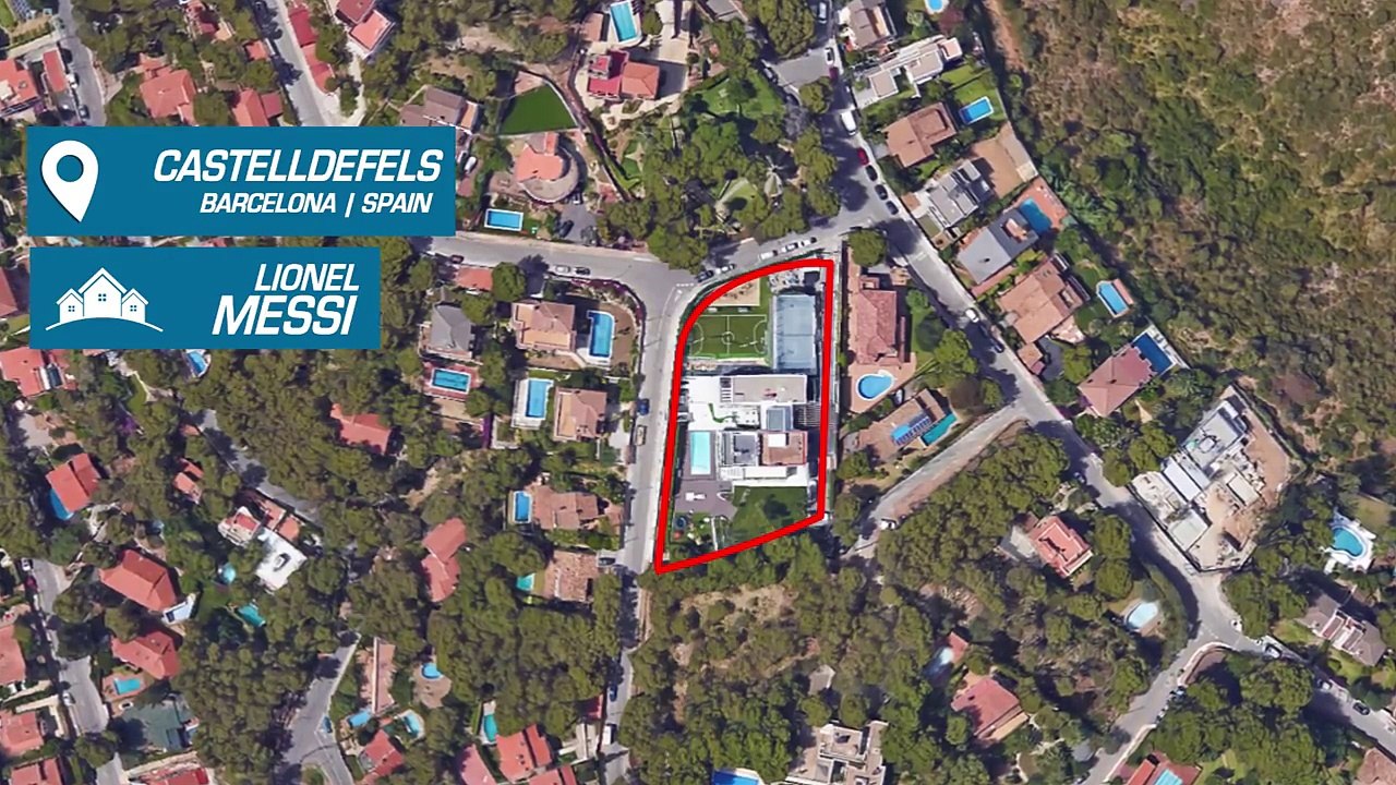 Lionel Messi House Barcelona
