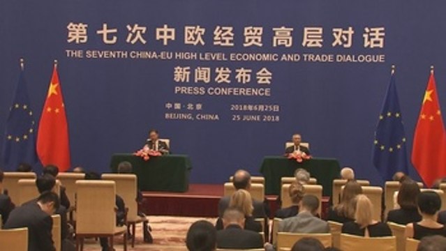 China y la UE rechazan los aranceles de Trump pero mantienen las disputas comerciales