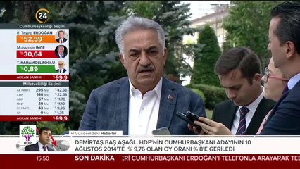 Hayati Yazıcı açıklama yapıyor