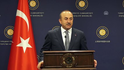 Dışişleri Bakanı Çavuşoğlu: 'Ekonomimiz ne kadar güçlenirse dünya mazlumlarına o kadar daha çok yardım ederiz'- ANKARA