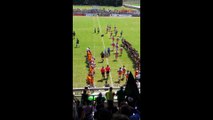 Rugby : Chalon - Saint-Girons : l'entrée des joueurs en vidéo
