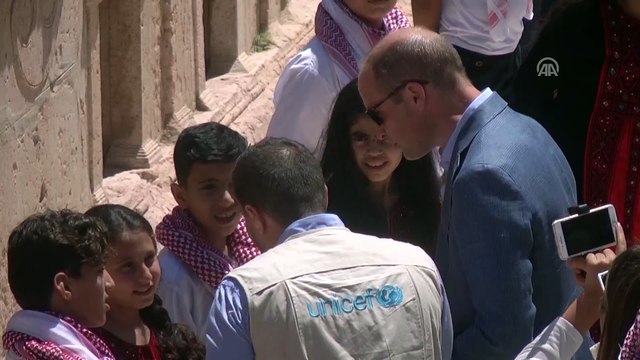 Cambridge Dükü Prens William, Ürdün'de - AMMAN