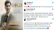 Gold Trailer Celeb Reaction: Karan Johar, Dia Mirza & other reacts on Akshay's Excellence |FilmiBeat