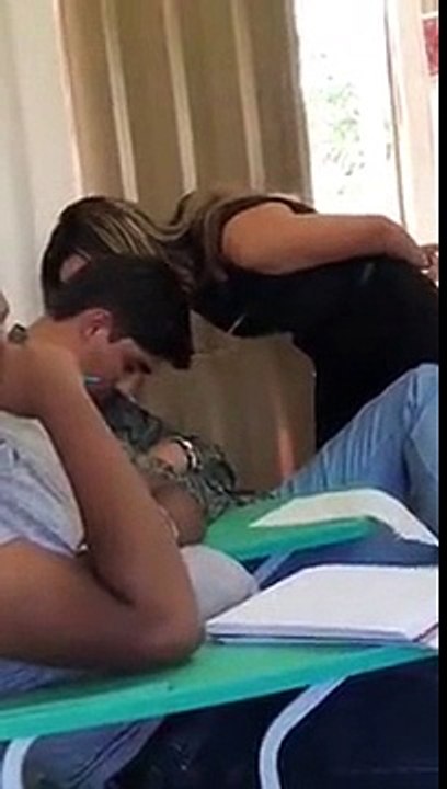 Sleeping Student Caught By The Teacher