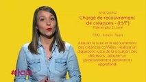 #JOB  -  Chargé de recouvrement de créances / Vendeur en bijouterie / Couvreur charpentier