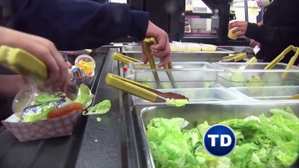 Comida gratis para niños en vacaciones.