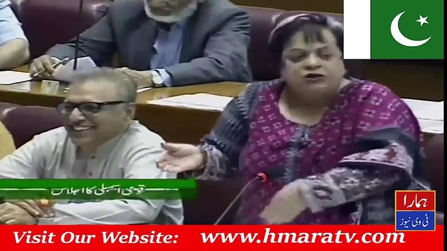 Shireen Mazari calls Speaker Ayaz Sadiq 'Yaar' - Hmara TV NEWS