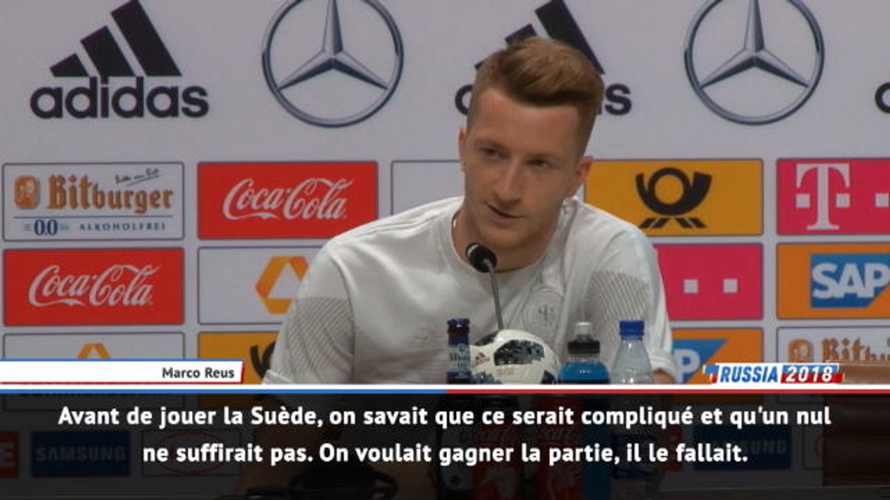 Allemagne - Reus : ''Cette chance, on l'a méritée''