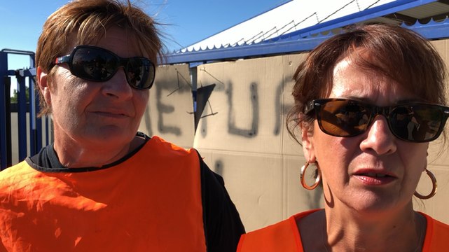 Grève des salariés de l’entrepôt Brice