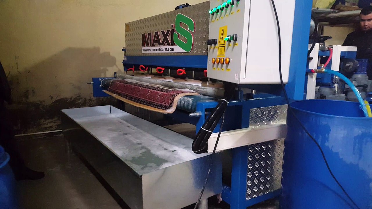 otomatık halı yıkama makinası  maxis