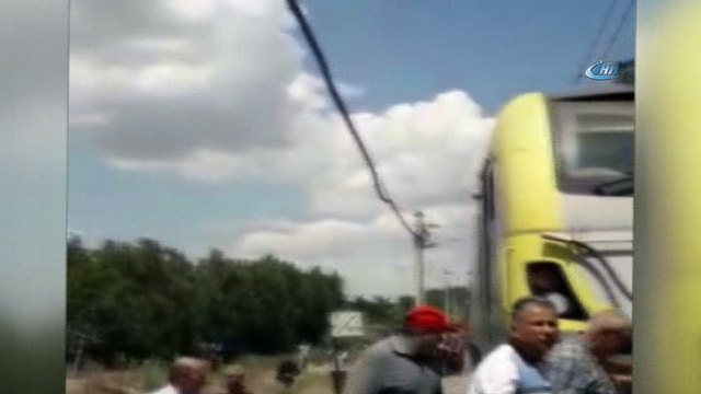 Hemzemin geçitte arıza yapan otomobile tren çarptı