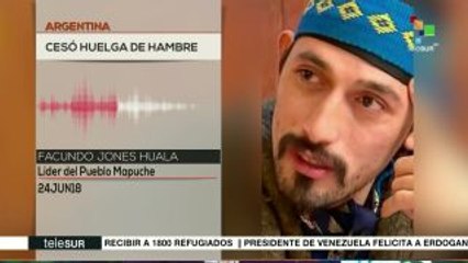 Líder mapuche afirma que logró una victoria contra el sistema