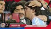 Diego Armando Maradona envía un mensaje de respaldo a Leo Messi