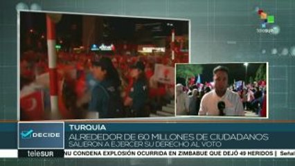 Celebran turcos triunfo electoral del pdte. reelecto Erdogan