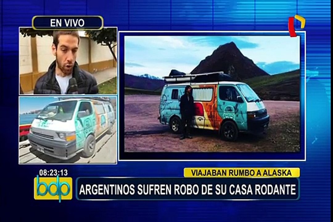 Magdalena: esposos argentinos denuncian robo de su casa rodante
