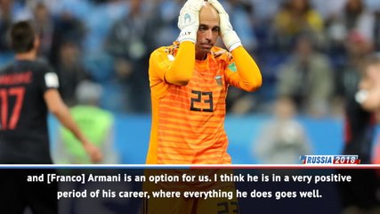 Caballero should be dropped by Argentina - River Plate President