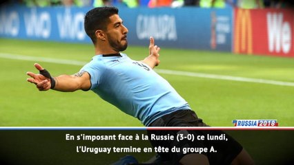 Fast match report - Uruguay 3-0 Russie
