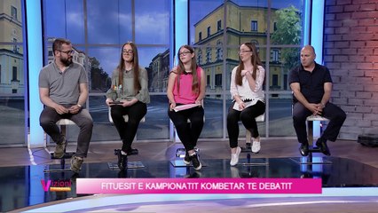 VP - Fituesit e kampionatit kombëtar të debatit - 25 Qershor 2018 - Show - Vizion Plus