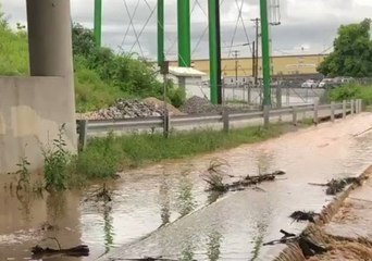 Flooded Train Tracks Overflow into Elizabethtown Neighborhood