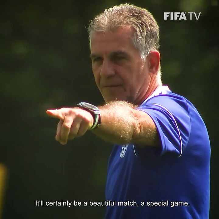 IR Iran head coach Carlos Queiroz is looking forward to facing his former team Portugal.